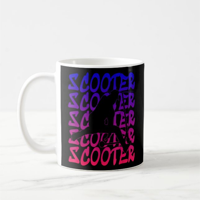 Mug Stunt Scooter Scooter Kick Scooter Jump Kick Scoot (Gauche)