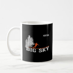 Mug Style 1980S Big Sky Mt Long Sleeve Skiing Chemise