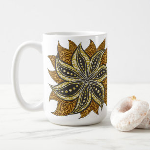 Mug Style Batik Floral Abstrait africain