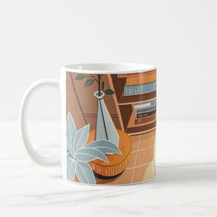 Mug Style Boho chaleureux et Abstrait