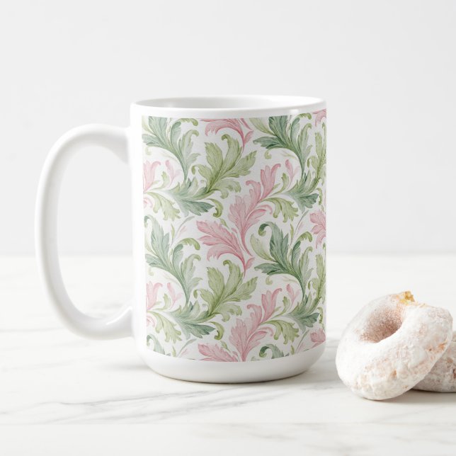 Mug Style Cottage Paisley  (Avec donut)