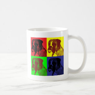 Mug Style d'art de bruit de chien de boxeur