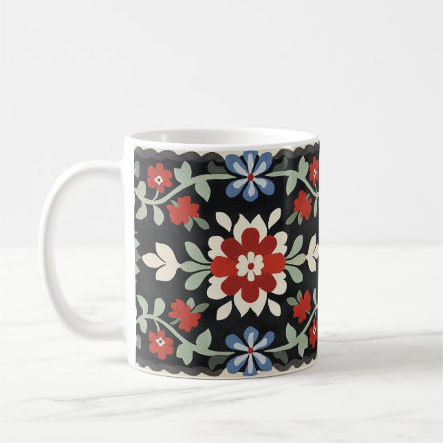 Mug Style d'art populaire vintage (Gauche)