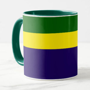 Mug Style de bloc couleur bleu vert