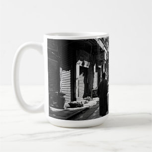 Mug Style de film de ville grise