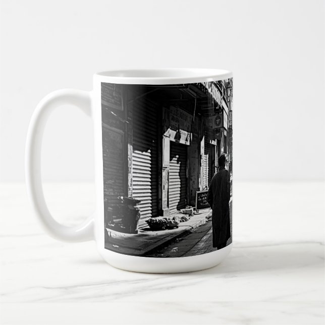 Mug Style de film de ville grise (Gauche)