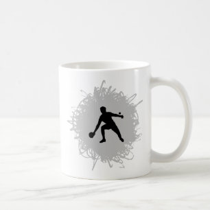 Mug Style de griffonnage de ping-pong