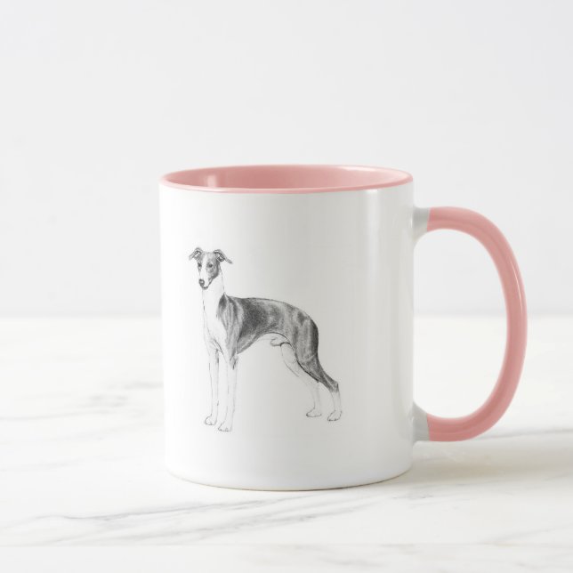 Mug Style de lévrier italien (Droite)