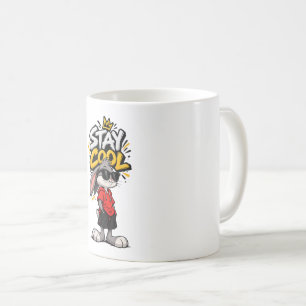 Mug Style de rue lapin graphique Restez cool – Urba dr