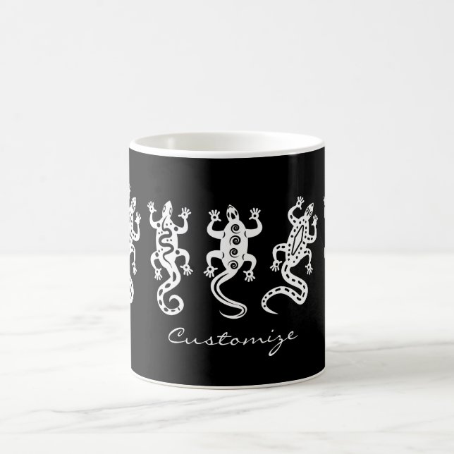 Mug Style de sud-ouest de Thunder_Cove de trois (Centre)