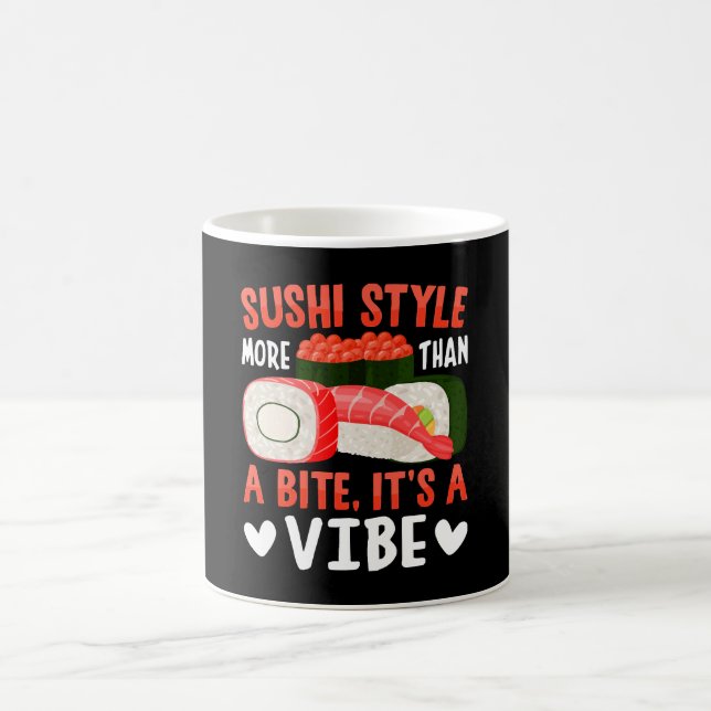 Mug Style de sushi plus qu'une bouchée (Centre)