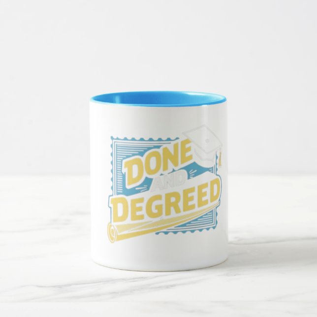 Mug Style de timbre fait et dépoli (Centre)