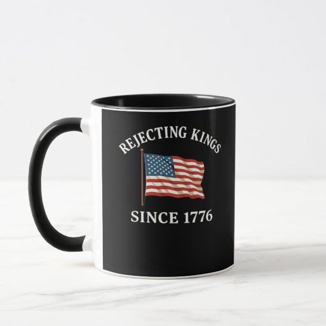 Mug Style Essentiel Refusant les Rois Depuis 1776 (Gauche)