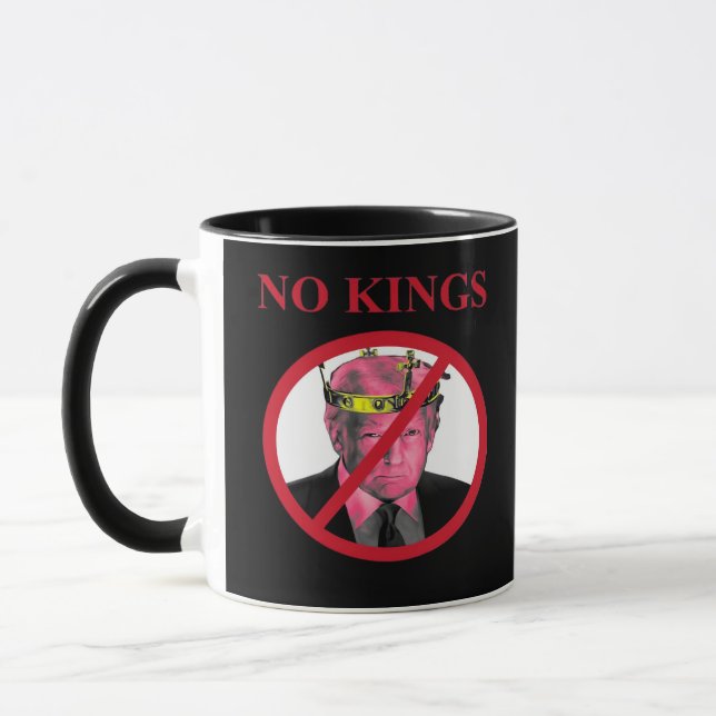Mug Style graphique anti-créatif sans rois (Gauche)
