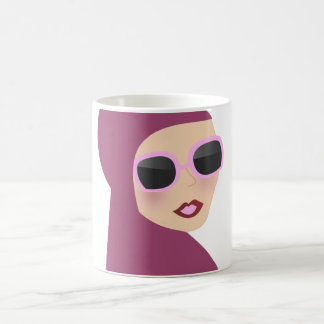 Mug Style islamique de dame de hijab de muslima