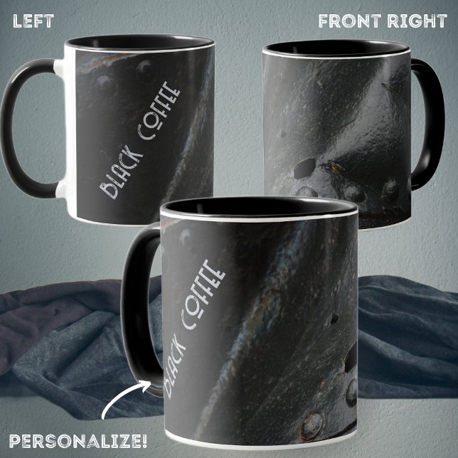 Mug Style loft minimaliste métal noir (Créateur téléchargé)