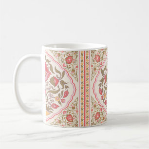 Mug Style oriental orné design floral