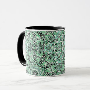 Mug style ornemental kaliedoscope géométrique marocain