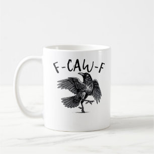 Mug Style Rétro Classique Corbeau F Caw F