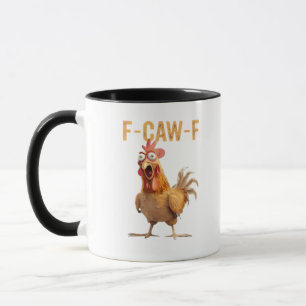 Mug Style Rétro Classique F-Caw-F