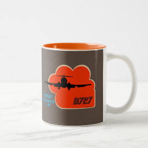 Mug style rétro-Cool des Vintages Airliners
