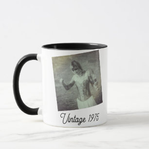 Mug Style Rétro Personnalisé avec Année et Texte Perso