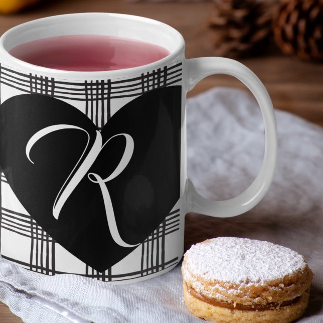 Mug Style rustique Chic Farmhouse Style monogrammé (Farmhouse mug)