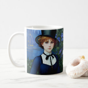 Mug Style vintage Joli sombre Academy Portrait fille