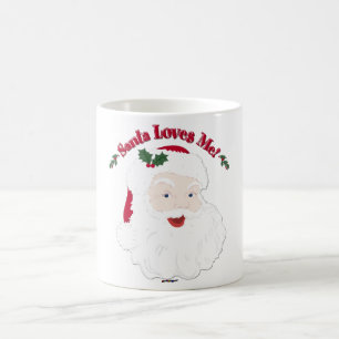 Mug Style vintage Père Noël M'Aime !