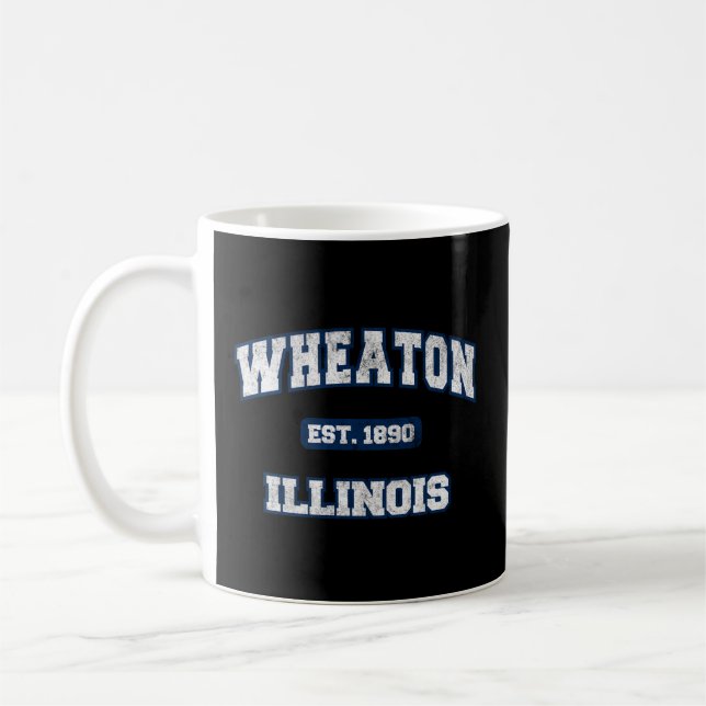 Mug Style Wheaton Illinois Varsity College (Gauche)