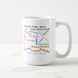 Mug Styles de danse de salle de bal