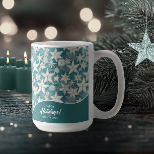 Mug Stylisé Starfish & Sand Dollars Motif#25 ID1009