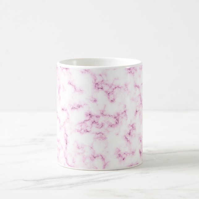 Mug Sublimation de marbre rose (Centre)