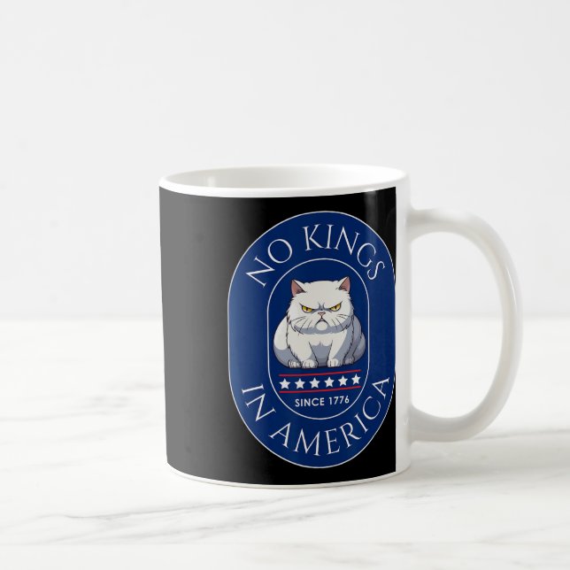 Mug Subtil Anti Trump Pas De Rois En Amérique  (Droite)