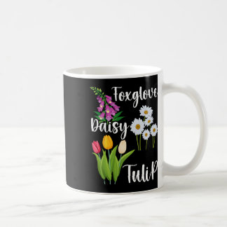 Mug Subtle Floral Anti Trump Flowers Foxglove Daisy Tu