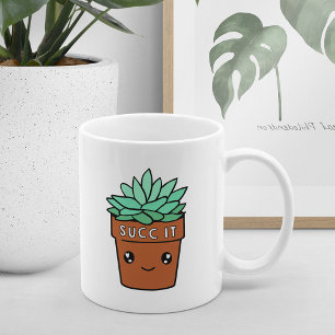 Mug Succès   Amusant Plante Succulent