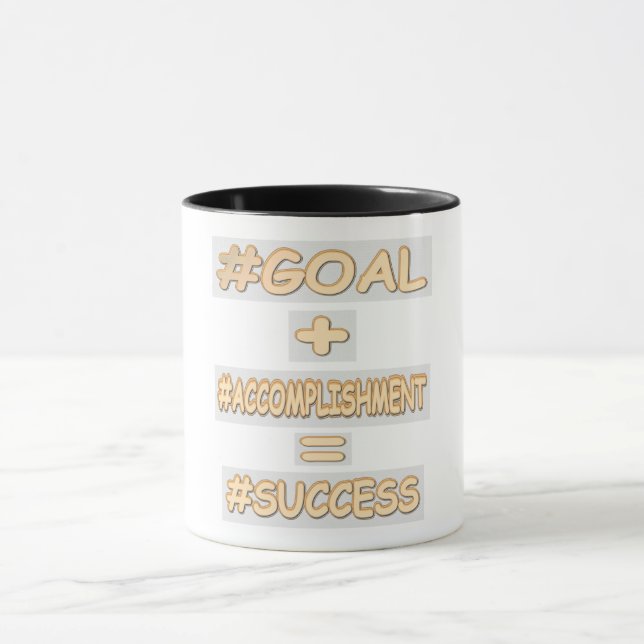 Mug "SUCCESS EQUATION" Mignonne conception. Commandez  (Centre)