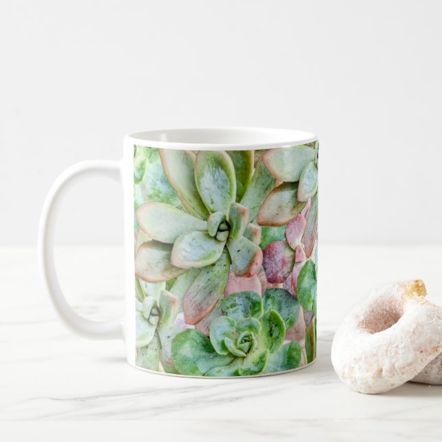 Mug Succulent coloré (Avec donut)
