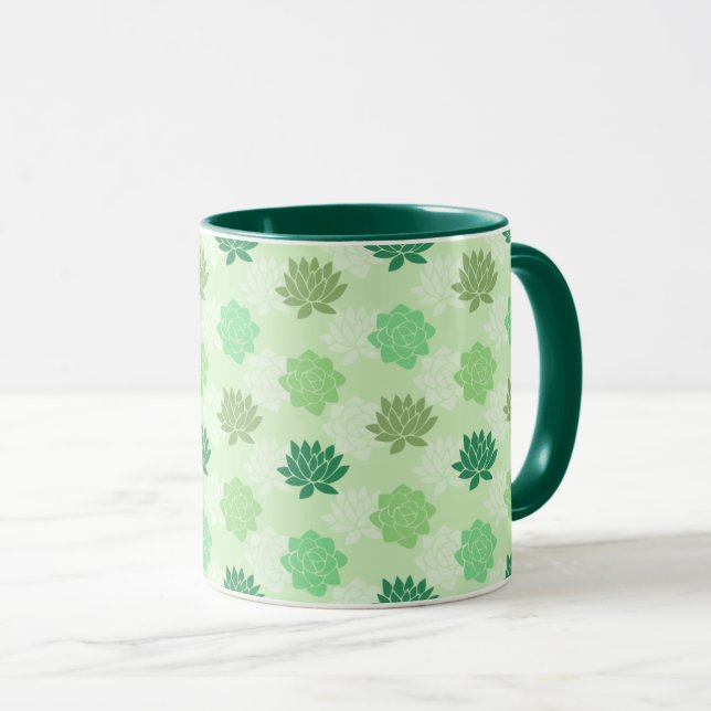 Mug Succulents (Devant droit)