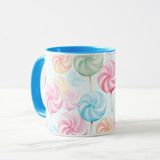 Mug Sucettes Bonbons Fantaisistes   (Devant gauche)