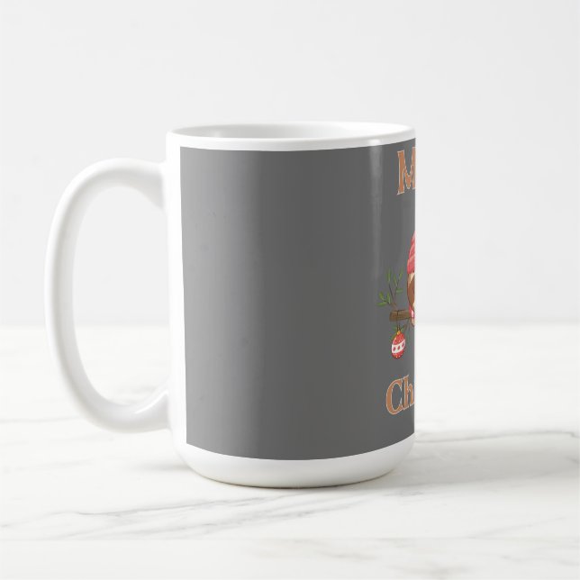 Mug Sucre Cute Sloth Noël (Gauche)