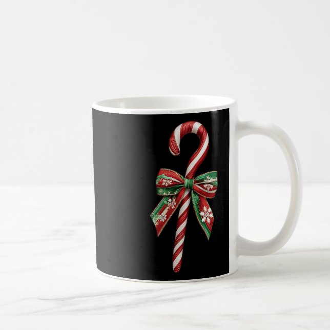 Mug Sucre de canne Bow Christmas Peppermenthe Christma (Droite)