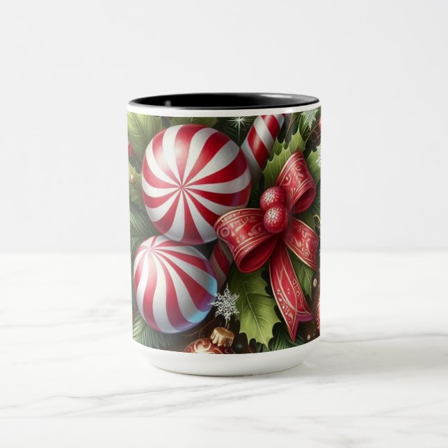 Mug Sucre de canne classique / menthe poivrée verdure  (Centre)