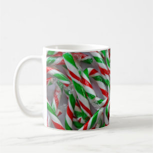 Mug Sucre de canne de Noël motif