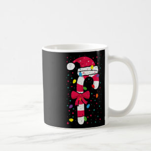 Mug Sucre de canne Éclairage de Noël Famille Correspon