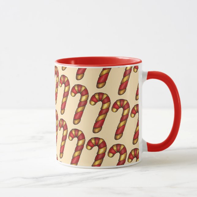 Mug Sucre de canne Twist Christmas Cookie Holiday Baki (Droite)