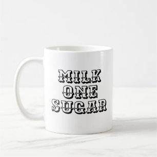 Mug Sucre Lait Un   Bouteille amateur de thé et café d