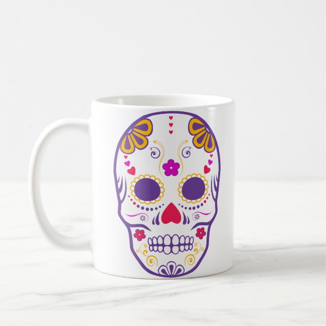 Mug sucre skullz : 1 (Gauche)