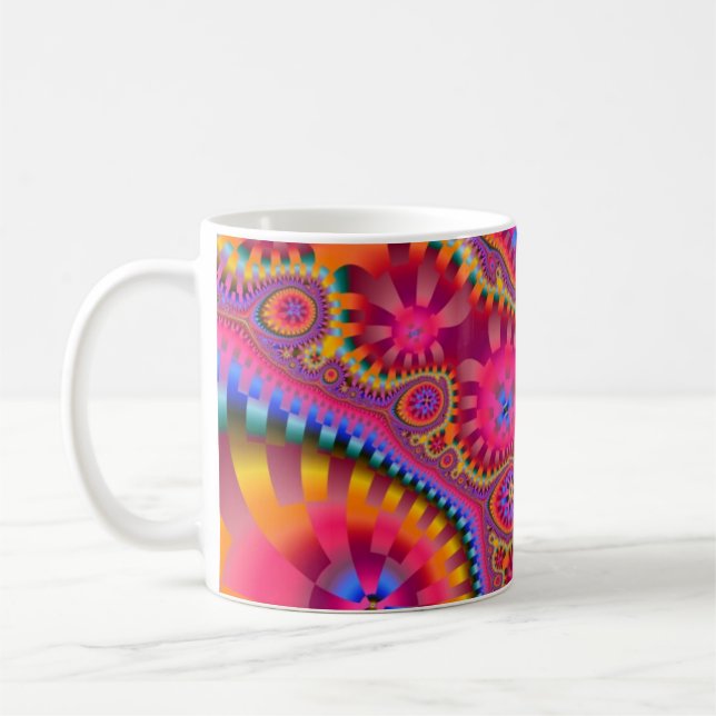 Mug Sucrerie de dandy de fractale (Gauche)