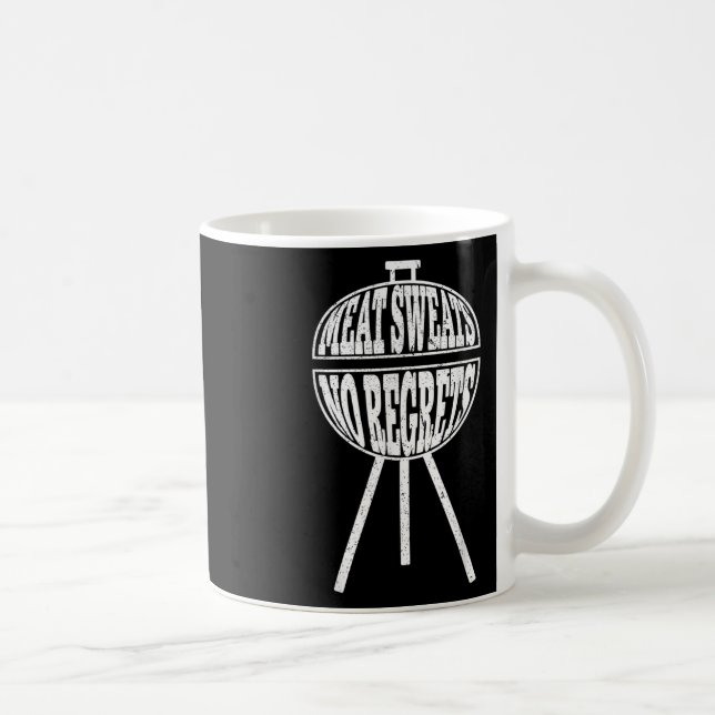 Mug Sucres de viande barbecue Funny No Regrets Clic Gr (Droite)